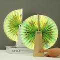 Folding atmosphere rotating book lamp